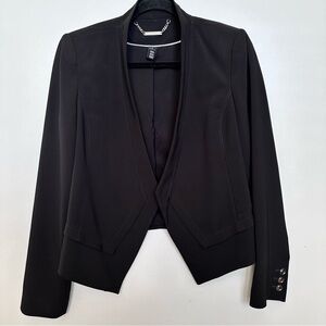 White House Black Market Black Blazer Size 4